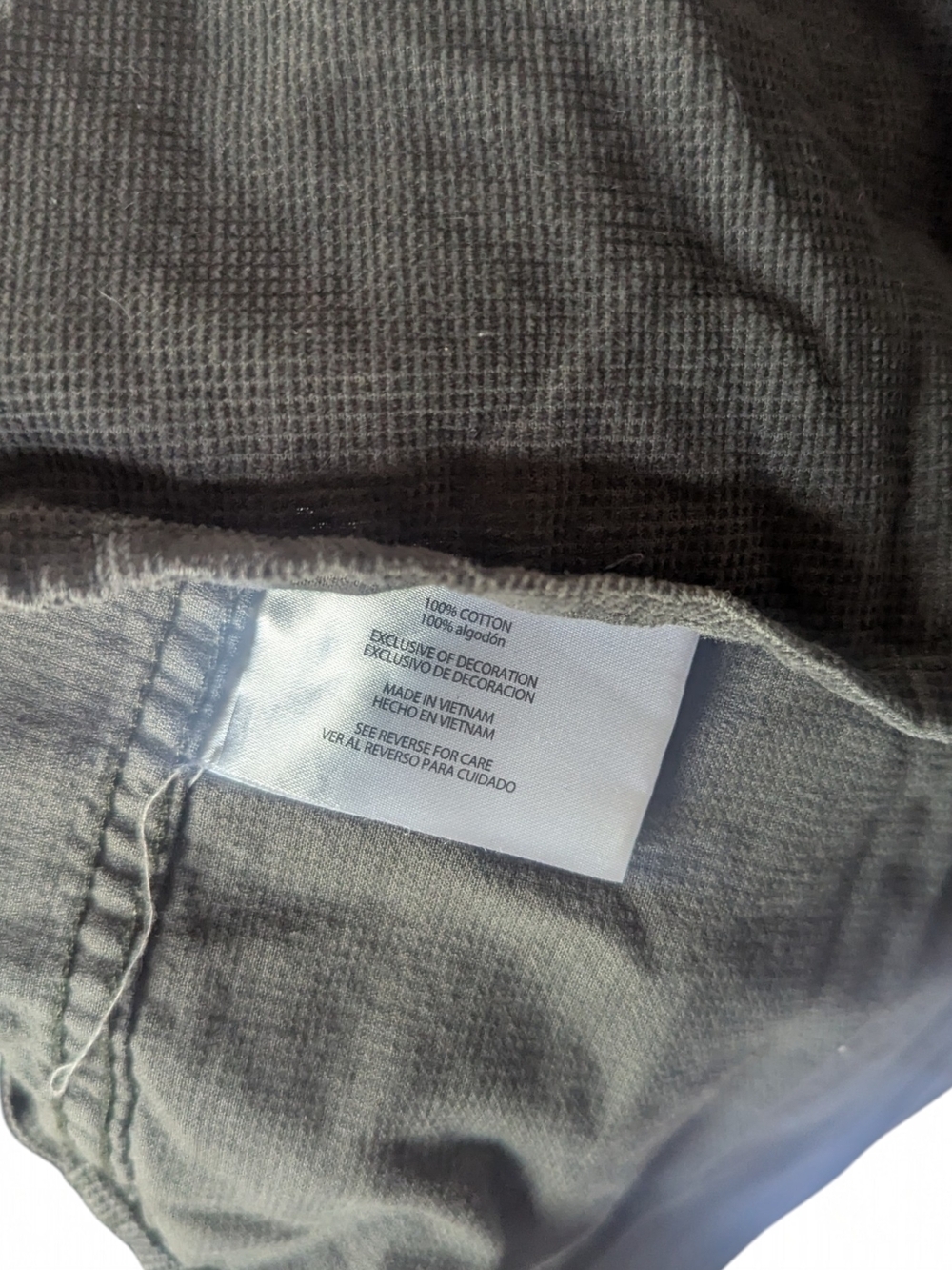 Eddie Bauer Dark Green Corduroy Button Up Shirt Jacket Extra Large - Picture 4 of 4
